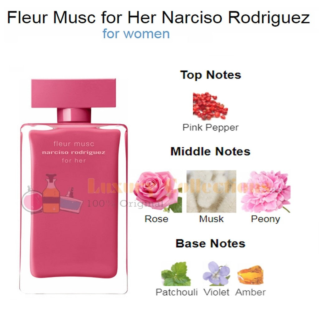 % Nrac!so for Her Poudree 100ml Edp Perfume