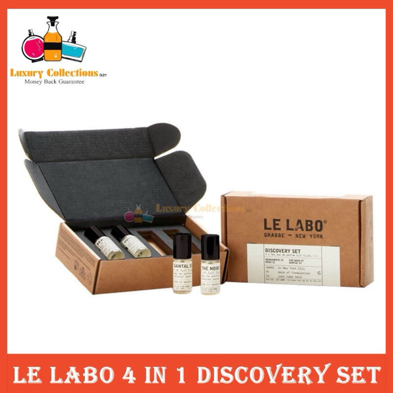 % Le abo 4in1 Discovery Gift Set 4x5ml Edp Spray [Exclusive Gift Set Ever]