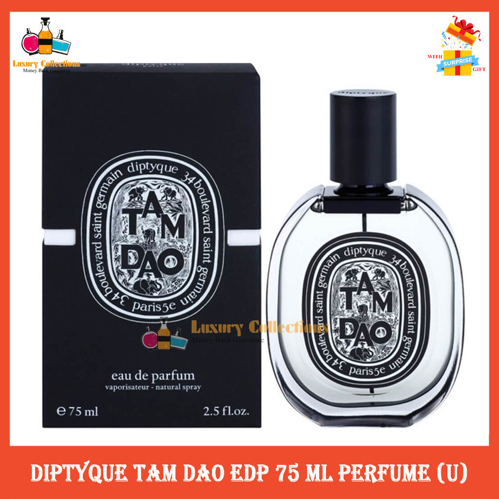 % Diptyque Tam Dao Eau de Parfum 75ml for women and men