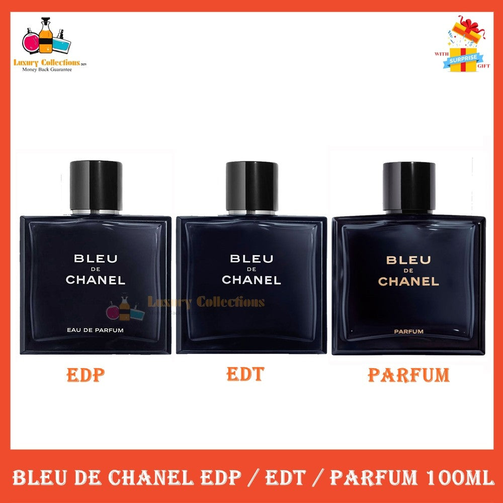 BIue De EDP/EDT/Parfum 1OO mL For Men