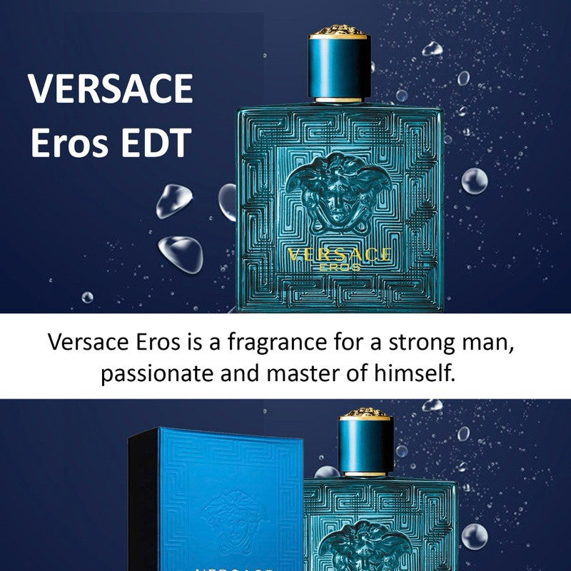 % Original Verasce Eros Eau De Toilette 100ml Perfume For Men