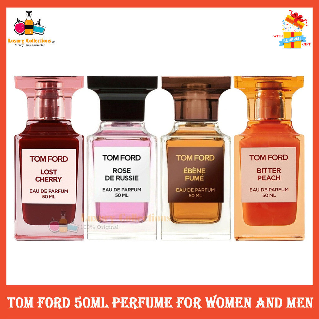 T0M F0RD 50ml Rose de Russie / Bitter Peach / Electric Cherry / Lost Cherry / Ebene Fume / Rose de Chine / Rose D'Amalfi