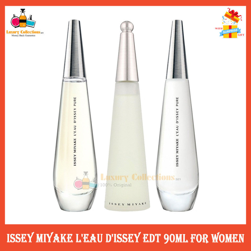 Issey Miyake L'eau d'Issey / Pure EDP / Pure EDT 90ml for Women