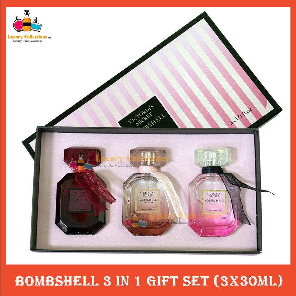 % Bombshell 3in1 (EDP + Seduction + Intense) Gift Set (3x30ml)