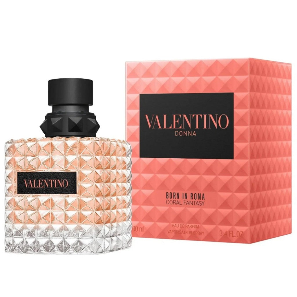 % VaIenitno Uomo / Donna Born In Roma Coral Fantasy / Yellow Dream / Intense EDP 100ml for Men & Women