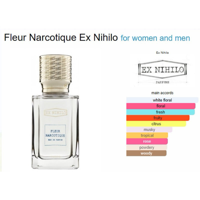 % Ex Nihilo Fleur Narcotique Eau de Parfum 100ml Perfume For men & women