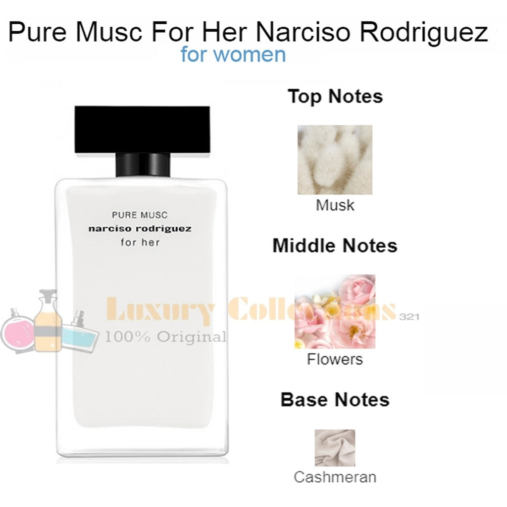 % Nrac!so for Her Poudree 100ml Edp Perfume