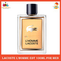 % Laocste L'Homme EDT 100ml Perfume for Men