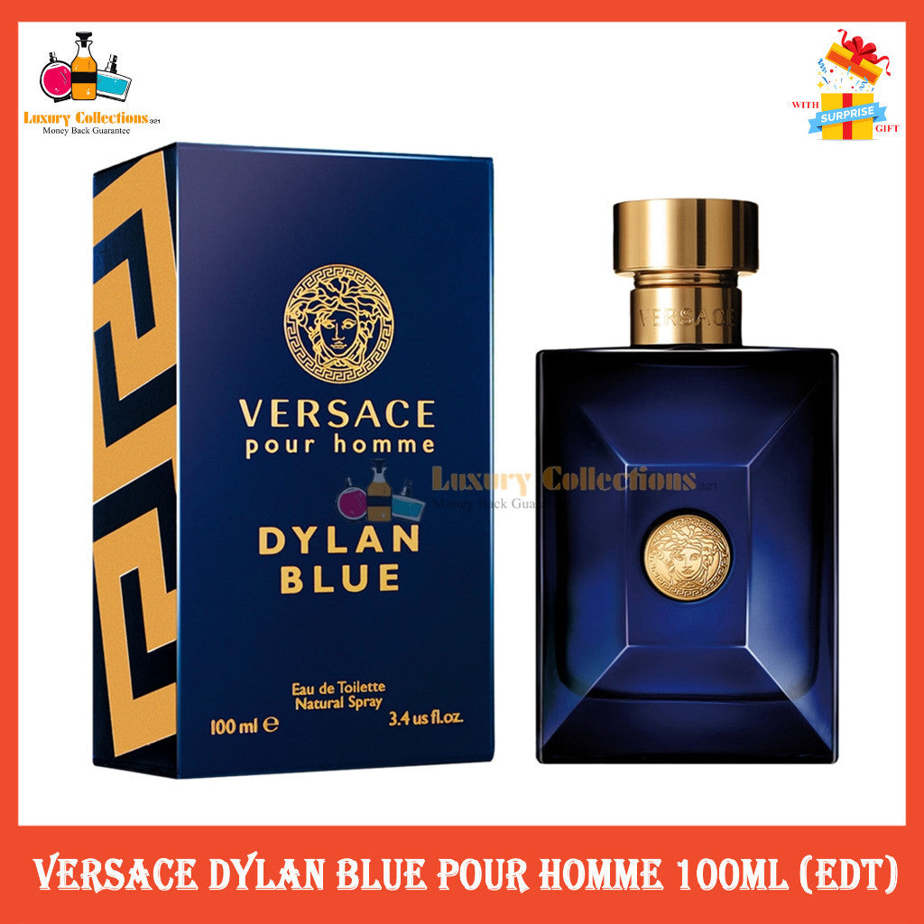 %Verasce Dylan Blue Pour Homme 100ml (EDT) Perfume For Him
