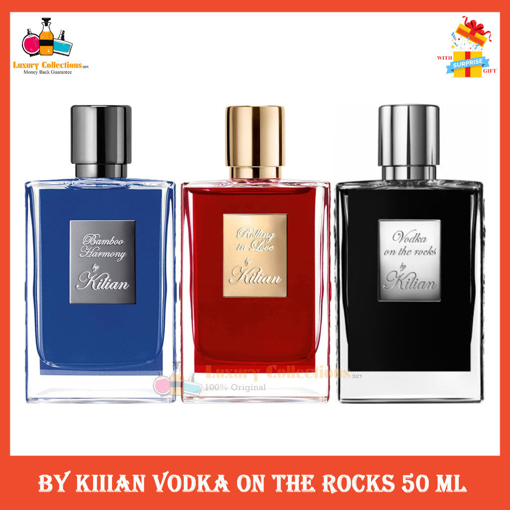 By KiIian Vodka on the Rocks / Black Phantom / Rolling in Love / Voulez-Vous Coucher Avec Moi / Bamboo Harmony EDP 50ml