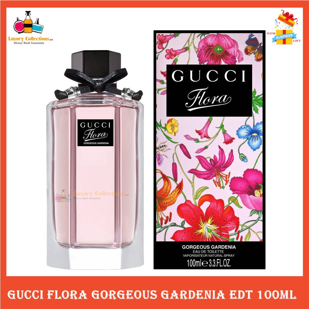 % Flora Gorgeous Gardenia Eau de Toilette 100ml EDT / EDP Perfume for Women