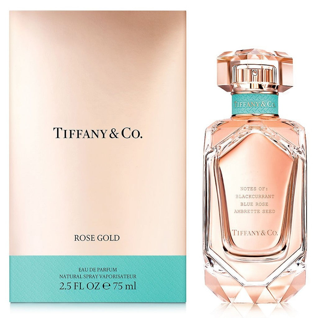 %Tifany & Co Rose Gold Eau De Parfum 75ml Perfume For Her