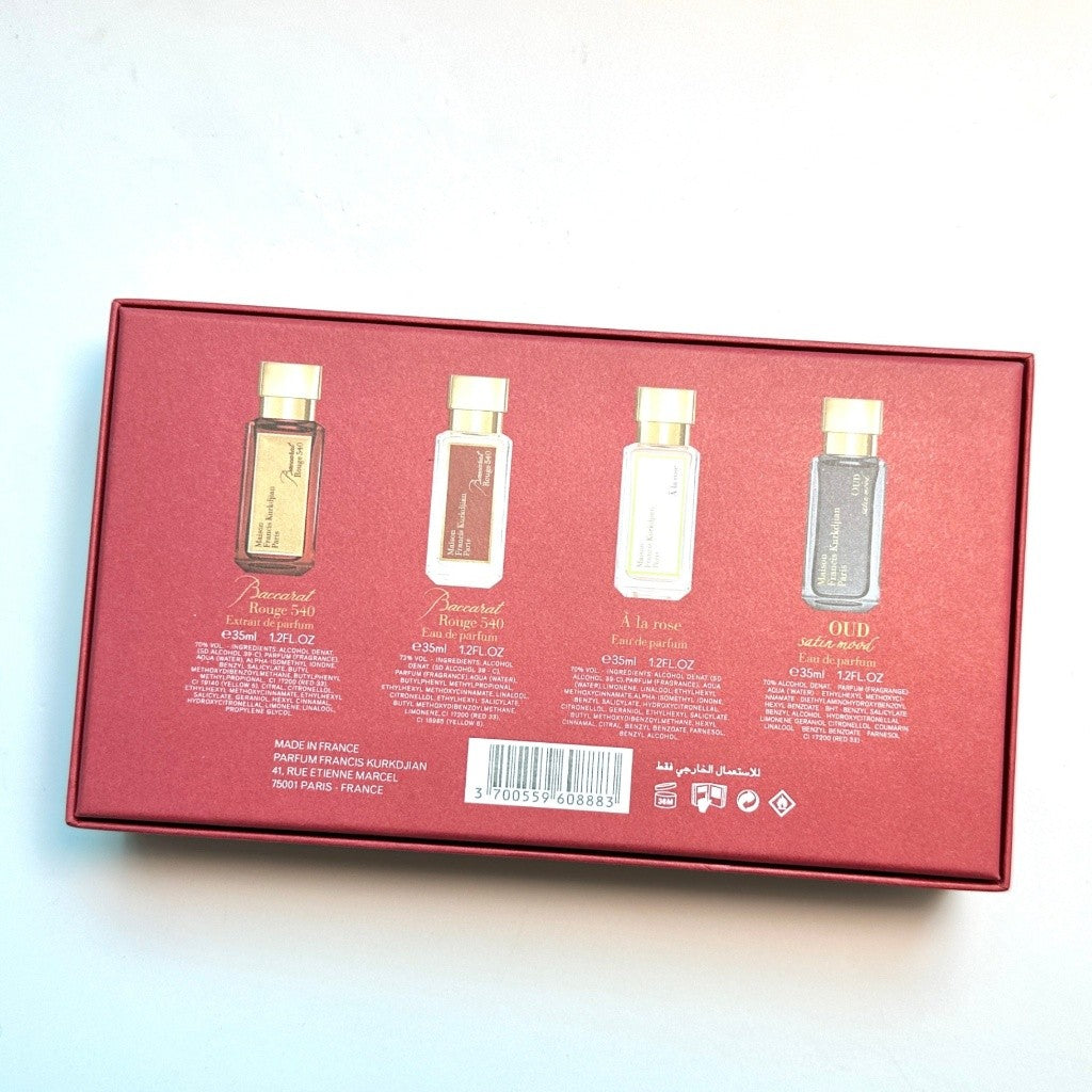 % MFK Pour Femme 4in1 Perfume Set 4x35ml Red Box
