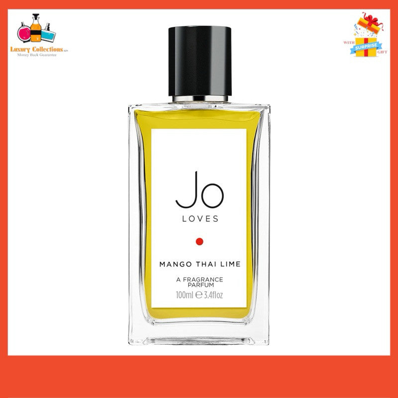 % Jo Loves Pomelo / Mango Thai Lime / No 42 The Flower Shop / White Rose & Lemon Leaves 100ml Perfume for Unisex