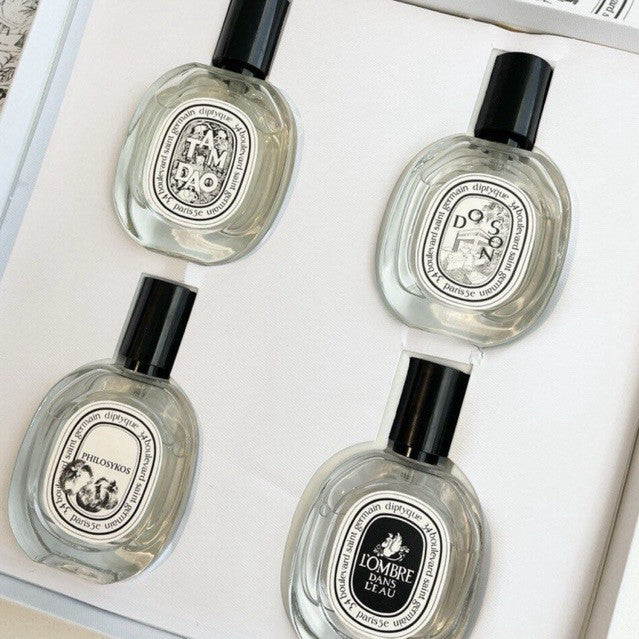 Ori Diptyque Classic White 4in1 Gift Set 4x10ml Perfume