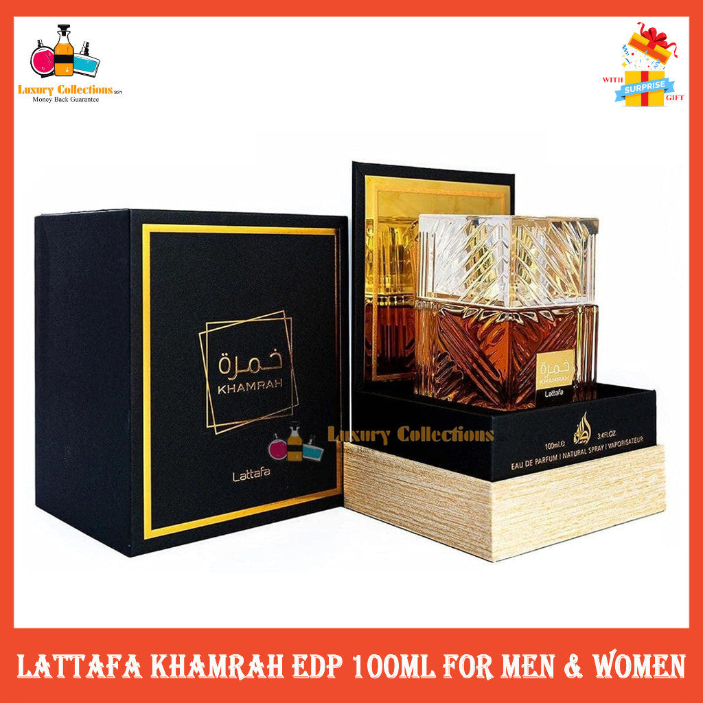 % Original Lattafa Khamrah Eau de Parfum 100ml for Men & Women