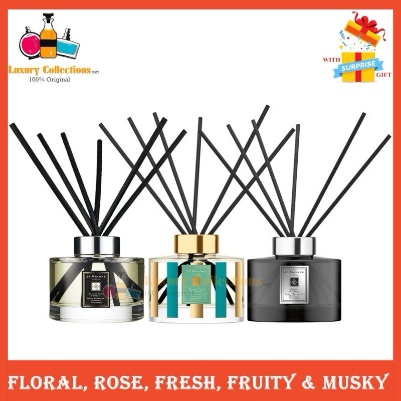 J0 Melone English Pear & Freesia Diffuser 165ml / Wild Bluebell / Peony & Blush Suede / Orange Blossom (WPB)