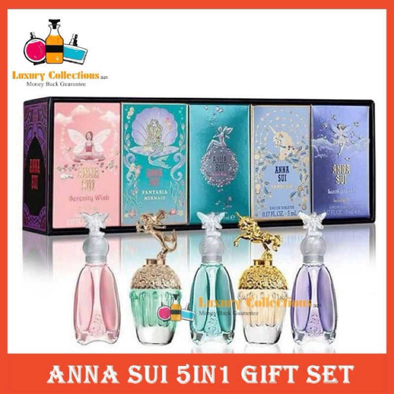 % ANNAA SUl Perfumes Gift Set For Her 5IN1 (5X5ML) GIFT SET