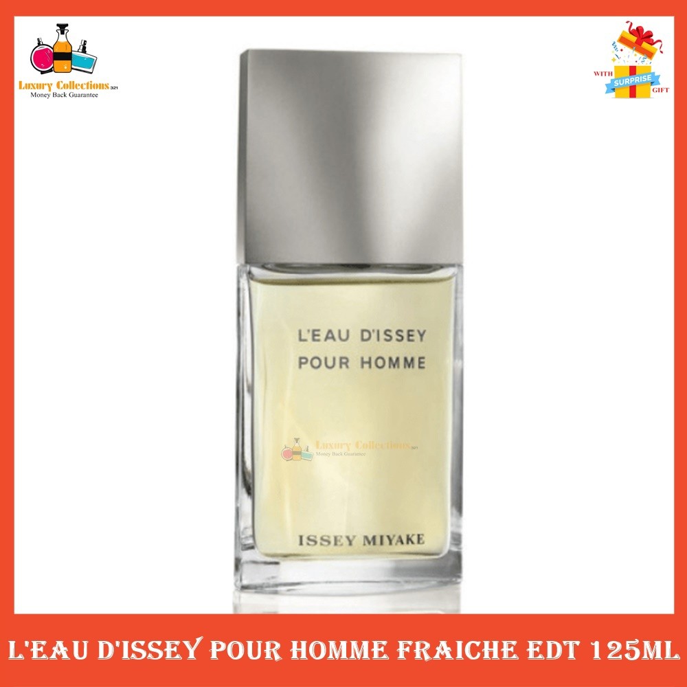 % lsey Myiake L'Eau d'lssey Pour Homme EDT Fraiche 125 ml