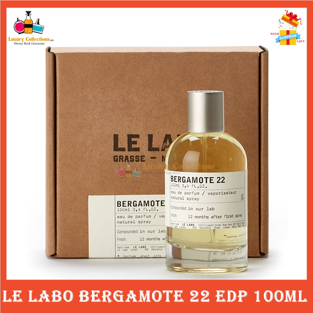 % LE LAB0 Bergamote 22 EDP 100ml Perfume for Men & Women