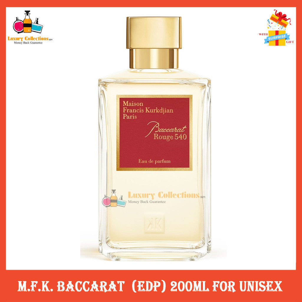 %.M.F.K. Baccaratee Eau De Parfum (EDP) 200ml Perfume For Unisex