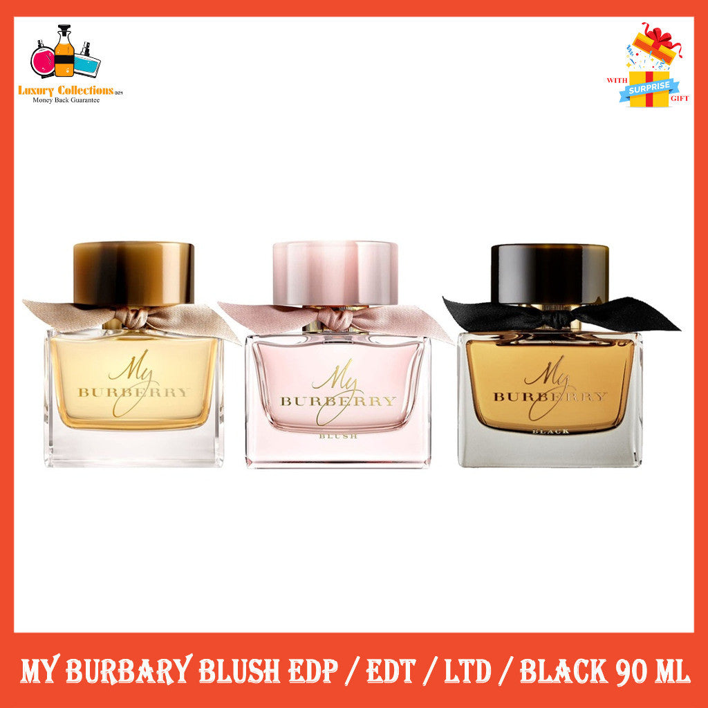 My u®️bery Blush EDP / EDT / Limited Edition / Black Parfum 90 ml for Women
