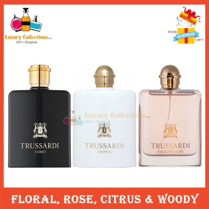 Trussardi Delicate Rose / Donna Edp / Uomo 100ml for Women