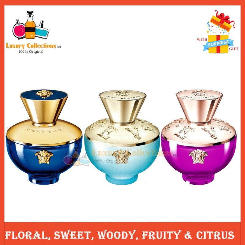 Vers@ce Pour Femme Dylan Blue / Turquoise / Purple 100ml for Women