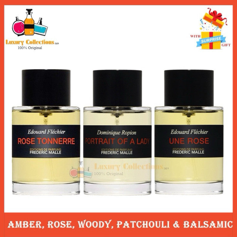 (Original) Frederic Malle Portrait of a Lady 100ml / Rose Tonnerre / Une Rose / En Passant / L'Eau d'Hiver