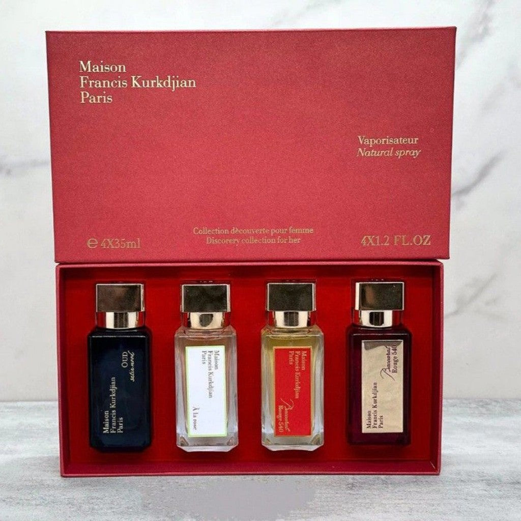 % MFK Pour Femme 4in1 Perfume Set 4x35ml Red Box