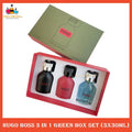 % B0$S 3in1 Green Box Perfume Set 3x30ml