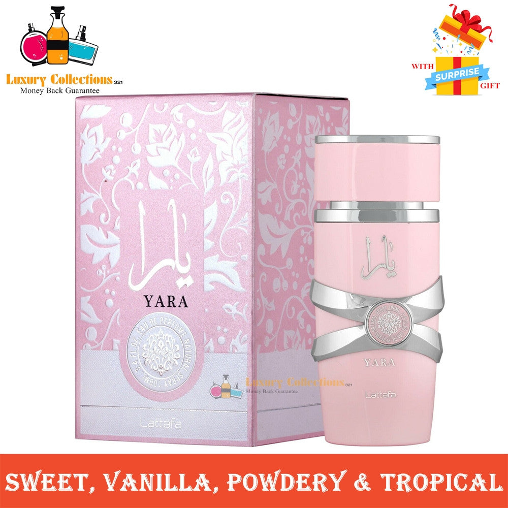 % Lattafa Yara Eau de Parfum 100ml for Women