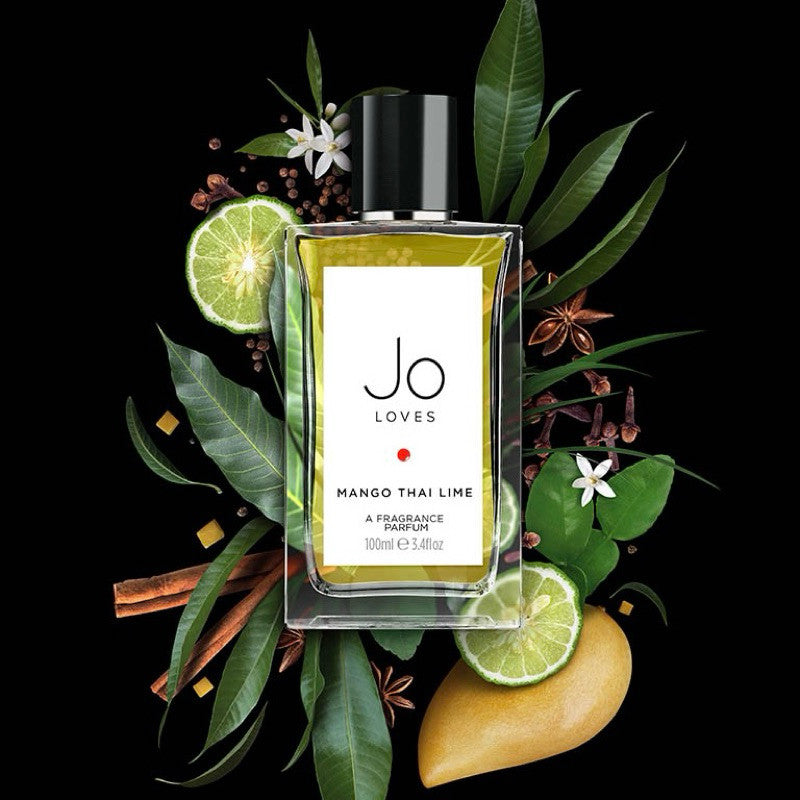 % Jo Loves Pomelo / Mango Thai Lime / No 42 The Flower Shop / White Rose & Lemon Leaves 100ml Perfume for Unisex