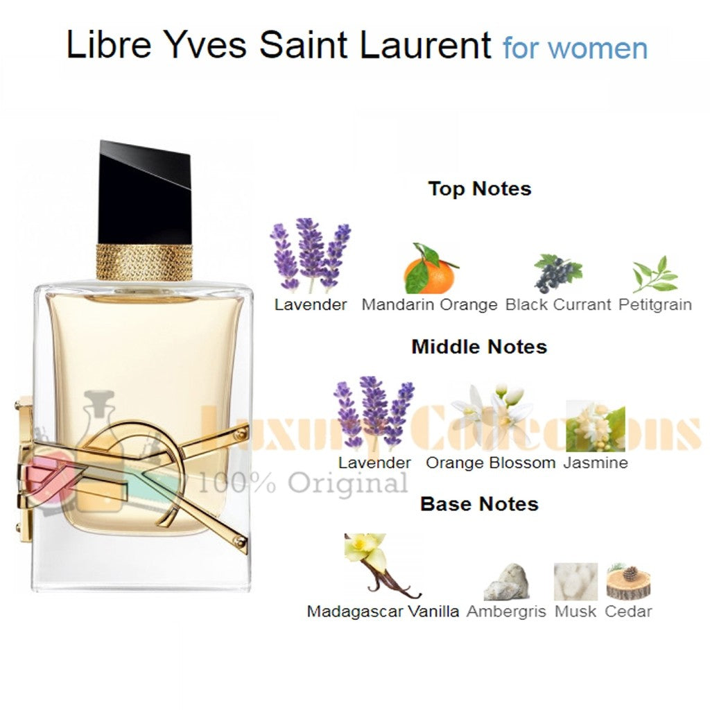 % LlBRE Eau De Parfum 90ml Edp For Her