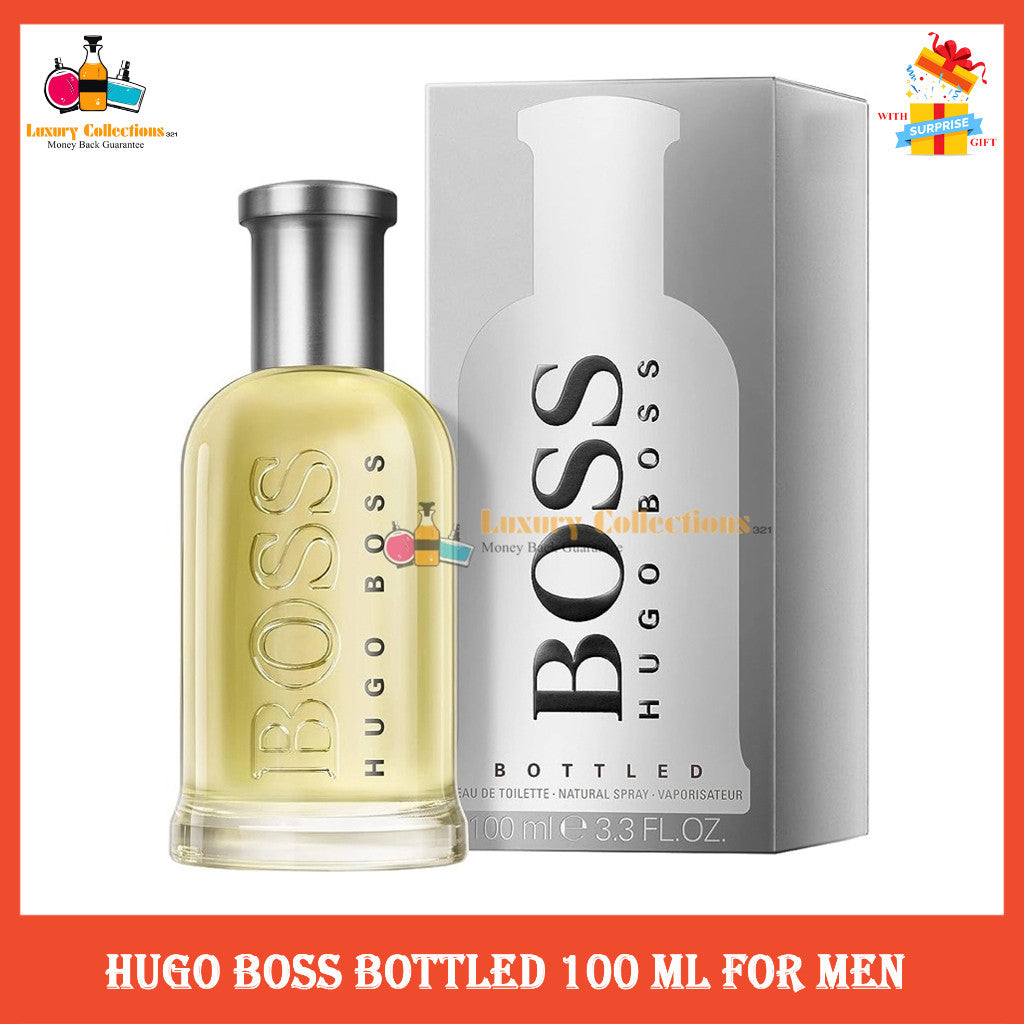 %HUG0 B0SS Bottled Eau De Toilette 100ml (EDT) For Men (Best selling 2023)