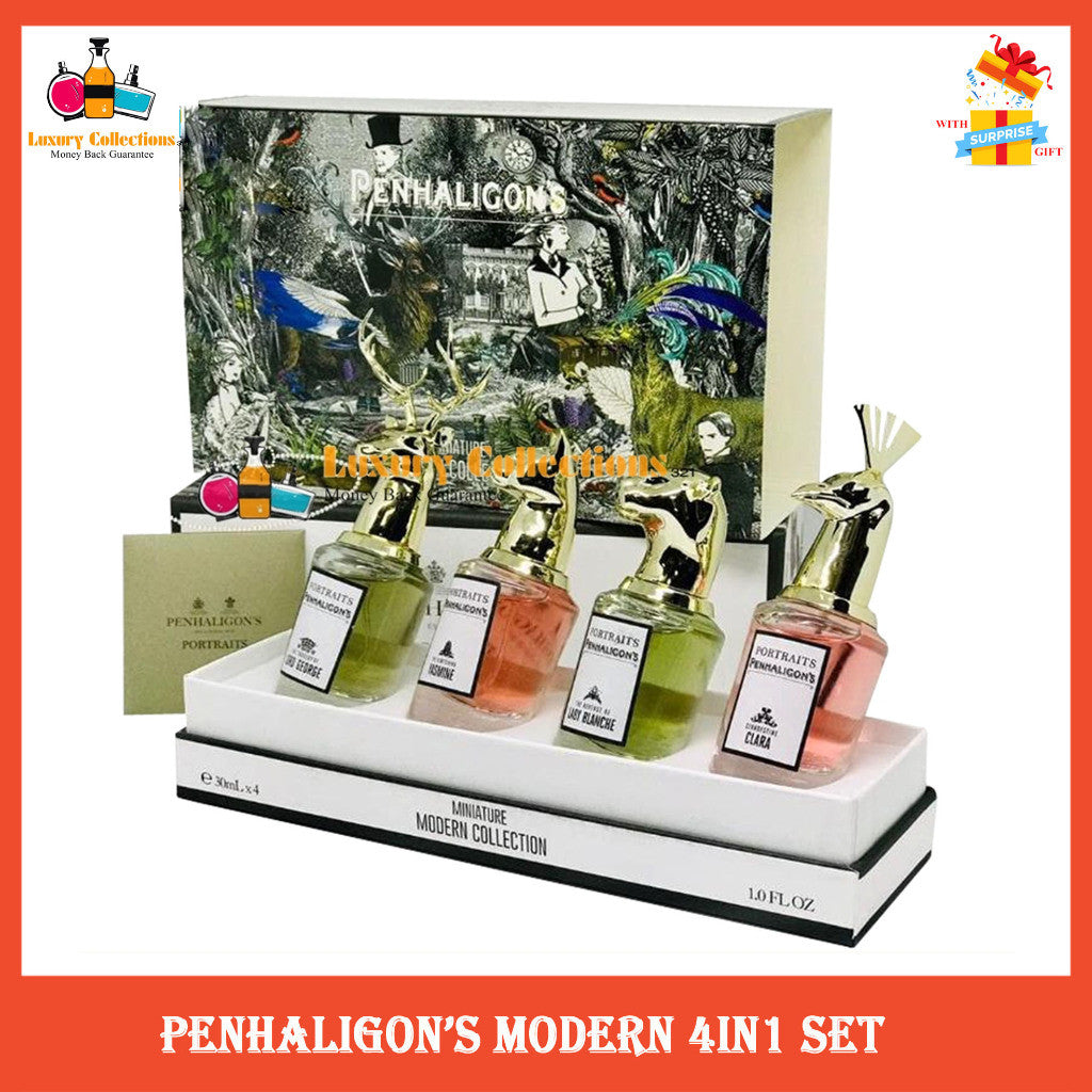 PenhaIigons Miniature Modern Collection (4x30ml) 4in1 Gift Set