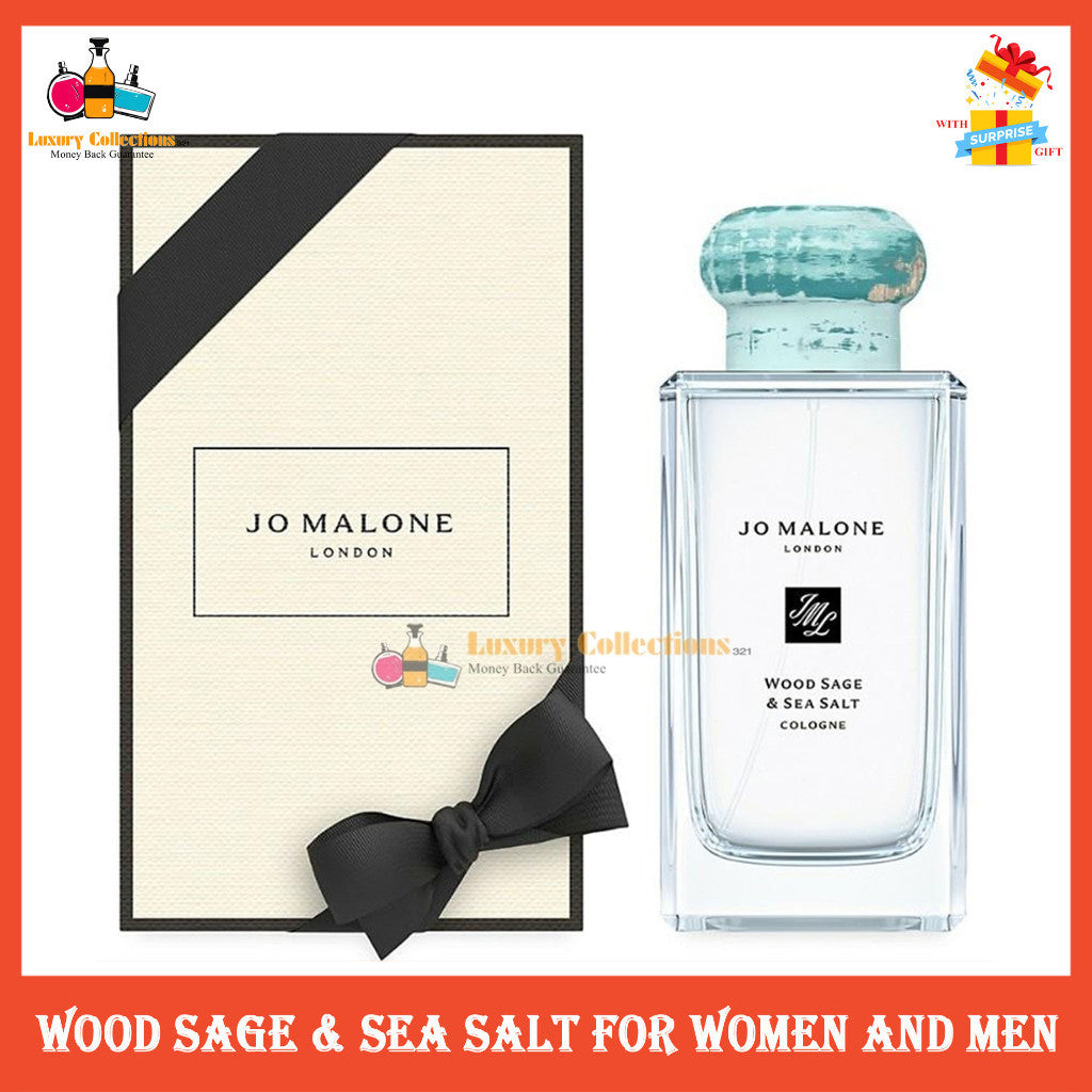 % (2022) Wood Sage & Sea Salt for women and men L.E 100ml Perfume For Unisex