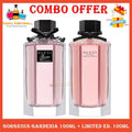 Combo 2pcs 100ml (Gcuci Flora Gorgeous Gardenia EDT + Pink Limited Edition) Perfume