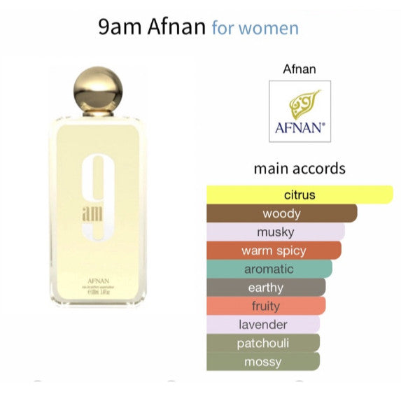 Afnan 9am Women's Fragrance 100ml