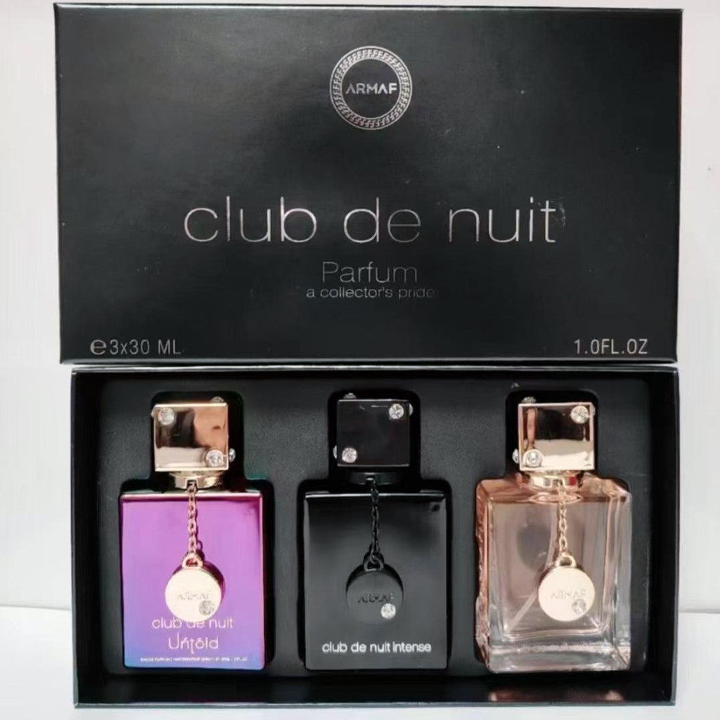 % Armaf 3in1 Club de Nuit Parfum a Collectors Pride Gift Set 3x30ml