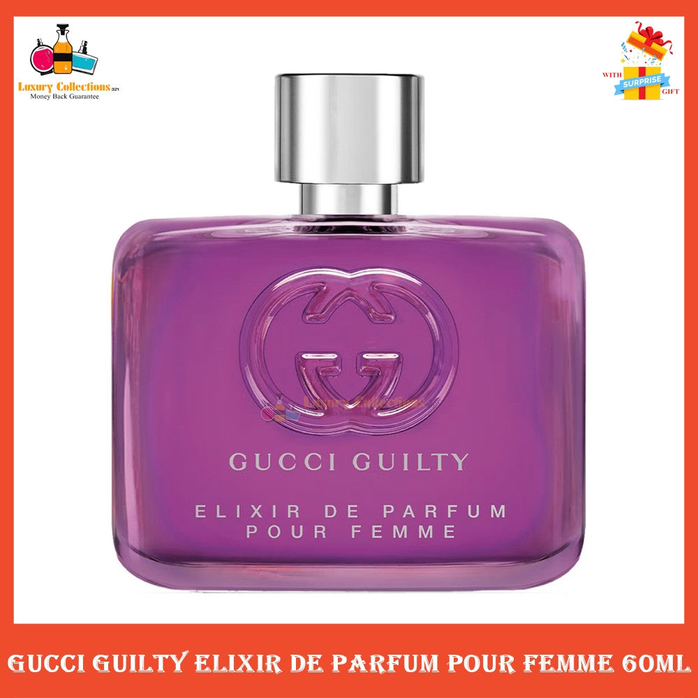 % G Guilty Elixir de Parfum Pour Femme 60ml Perfume