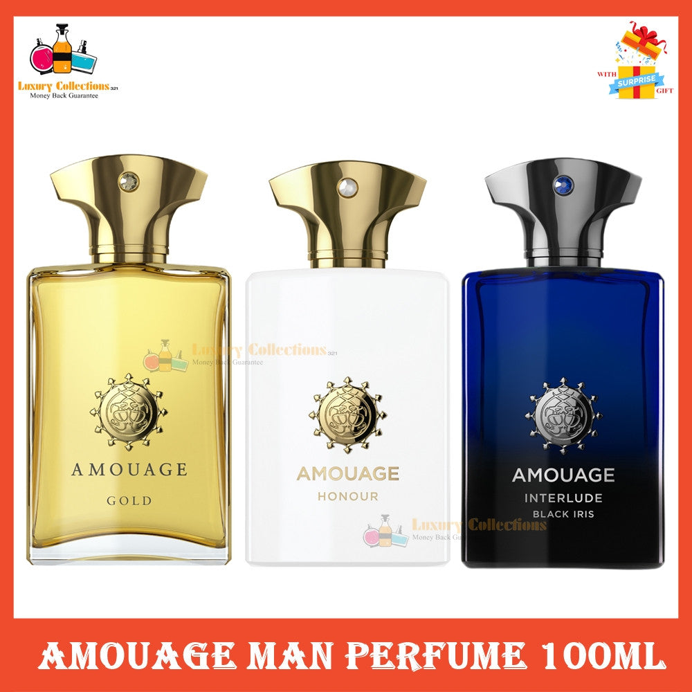 Amouage Honour / Interlude  / Epic / Reflection / Memoir / Sunshine / Journey Man EDP 100ml for Men