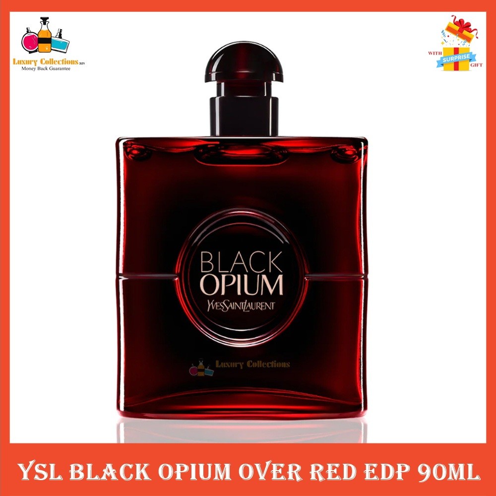 % Black 0p!um Over Red EDP for Women 9O mI