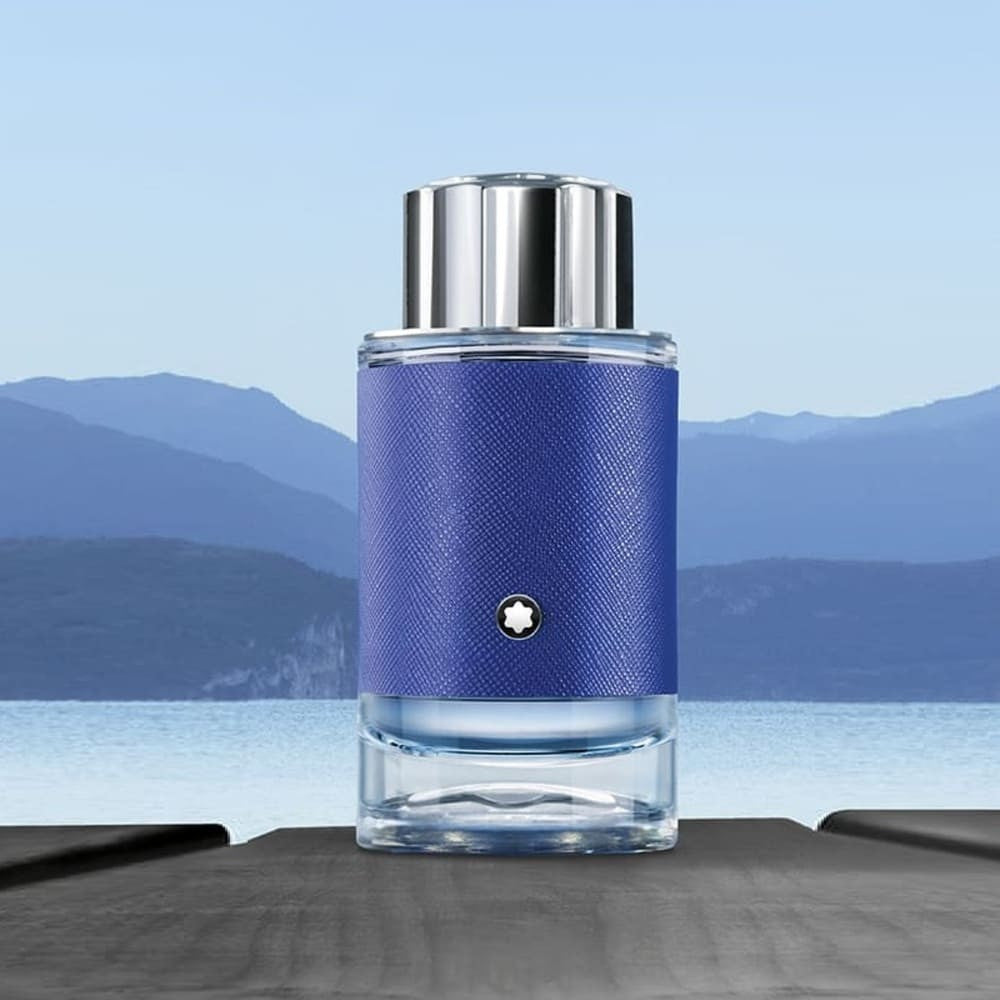 % MntBInc Explorer Men Platinum / Ultra Blue EDP 100ml