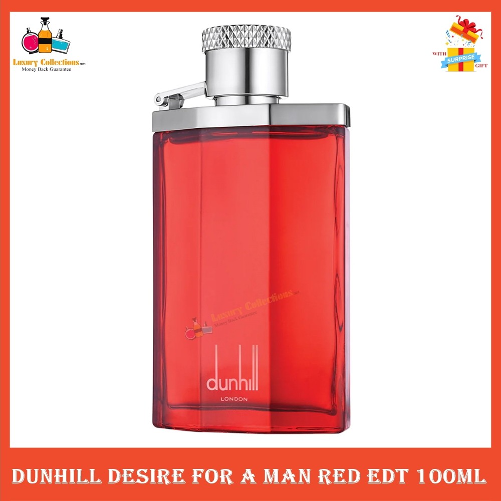 % Dunh!l Desire for A Man Red EDT 100ml (Tester)