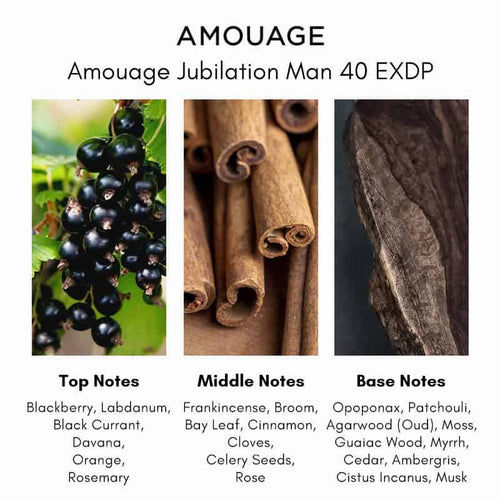 % Amouage Jubilation 40 Man Extrait de Parfum 100ml for Men