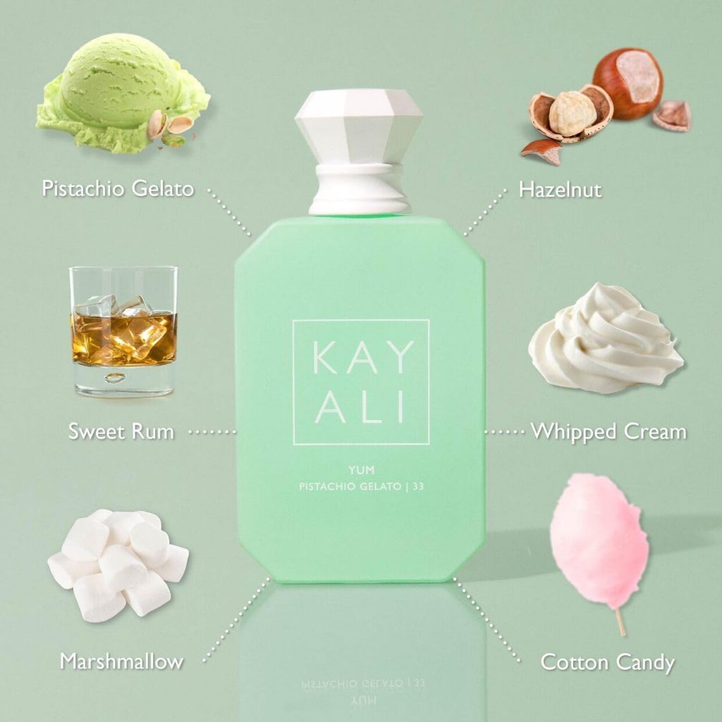 % Kayali Yum Pistachio Gelato 33 EDP Intense 100ml for Women