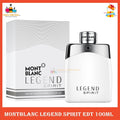 % Mnt Legend Spirit EDT 100ml for Men
