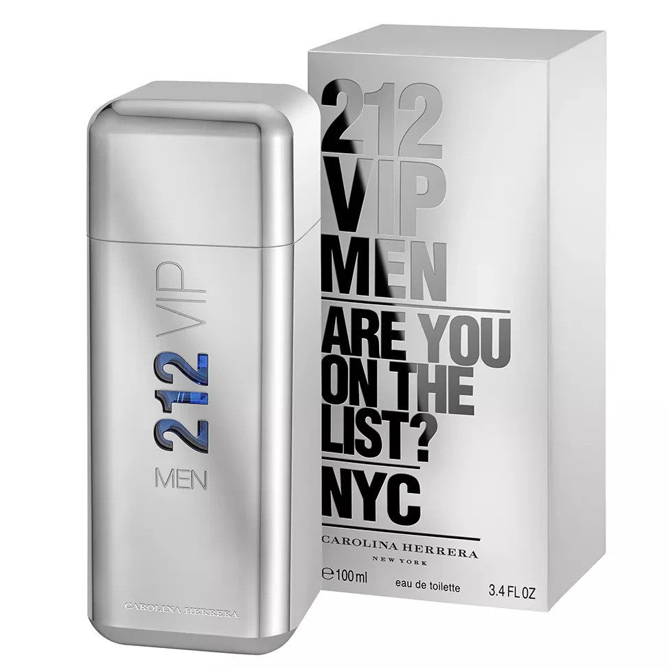 % CH 212 VIP Men Are You On The List? NYC EDT 100ml