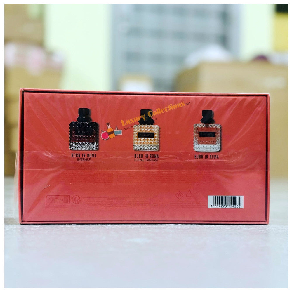 % VaIantnio 3in1 Born In Roma EDP 3x30ml Gift Set